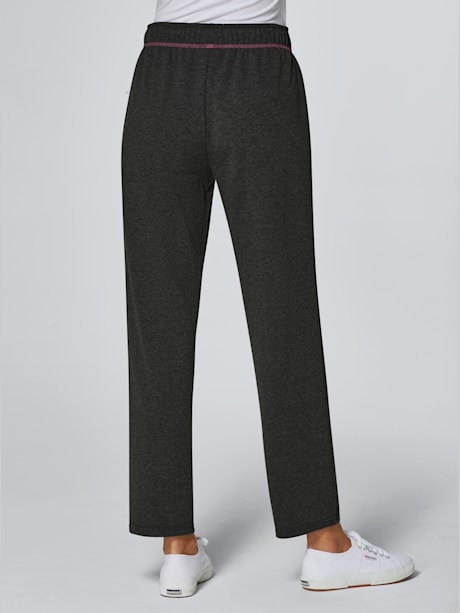 Pantalon de loisirs coutures contrastées raffinées