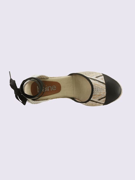 Sandales compensées fabriqué en espagne