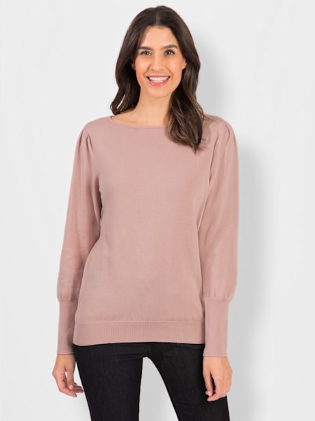 Pull en tricot tricot fin