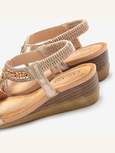 Sandales brides élastiques pour un confort optimal