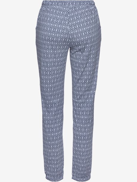 Pantalon de nuit pantalon de pyjama avec imprimé sur toute la surface