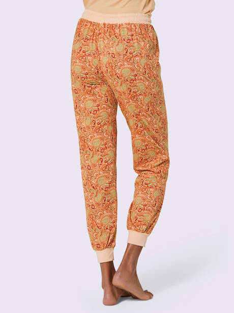 Pyjama-pantalon jersey fin