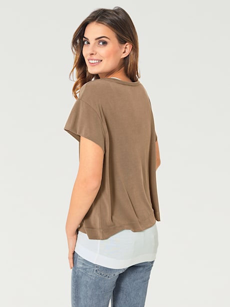Shirt joli look 2 en 1