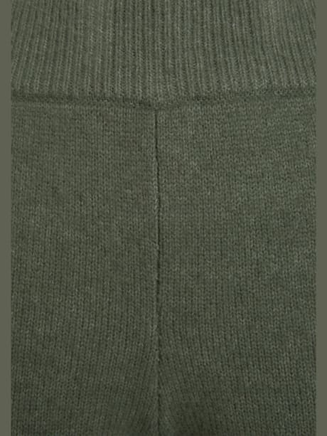 Pantalon en tricot effet chiné