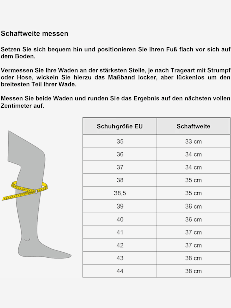 Bottes avec fonction coupe gabor best fitting
