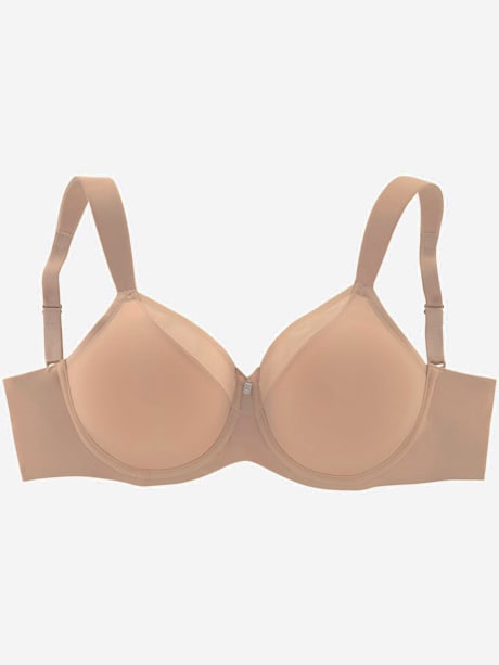 Soutien-gorge minimiseur, réduction visible de la poitrine jusqu'à une taille de bonnet
