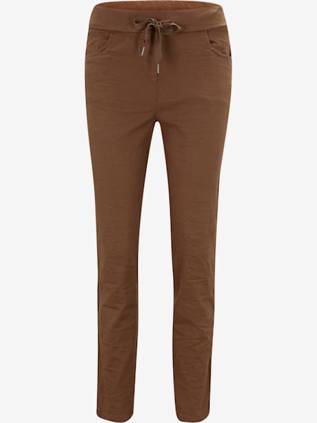 Pantalon de jogging aspect plissé tendance