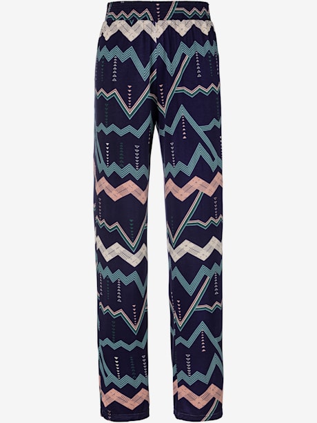 Bas de pyjama pantalon long à motifs