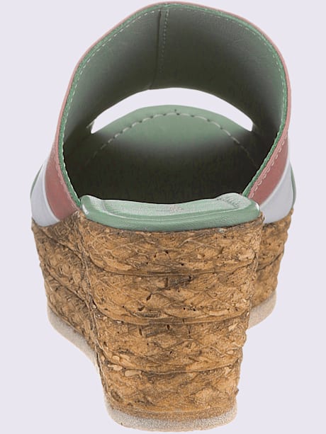 Mules cuir nappa de vache