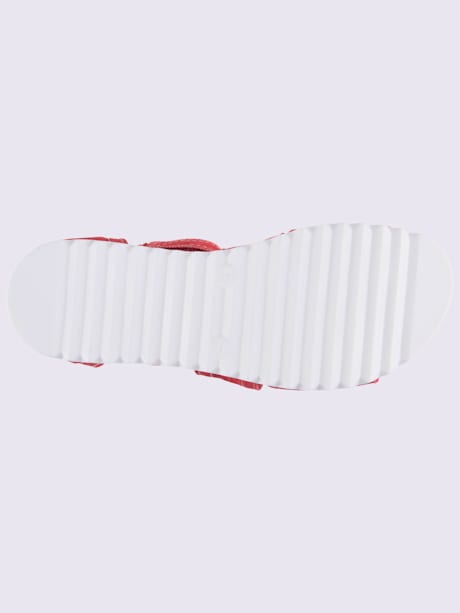 Sandales matière textile robuste