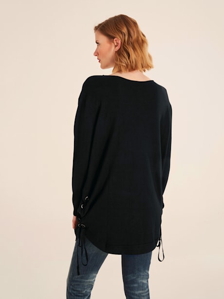 Pull long encolure ronde