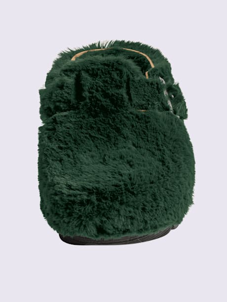 Chaussons imitation fourrure