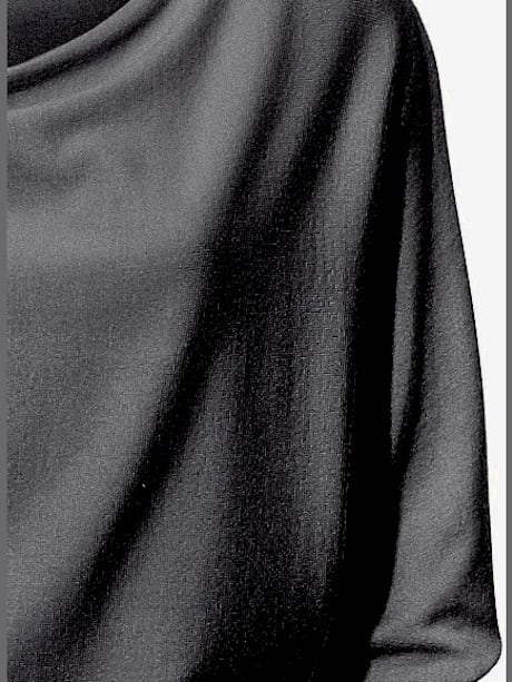 Pull chauve-souris pull tendance avec glissières aux épaules