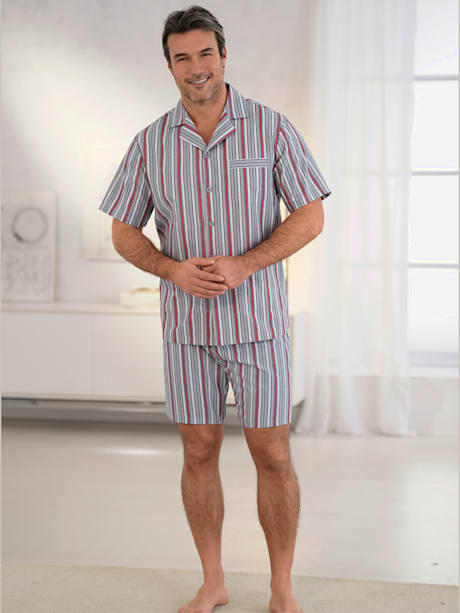 Pyjama court popeline