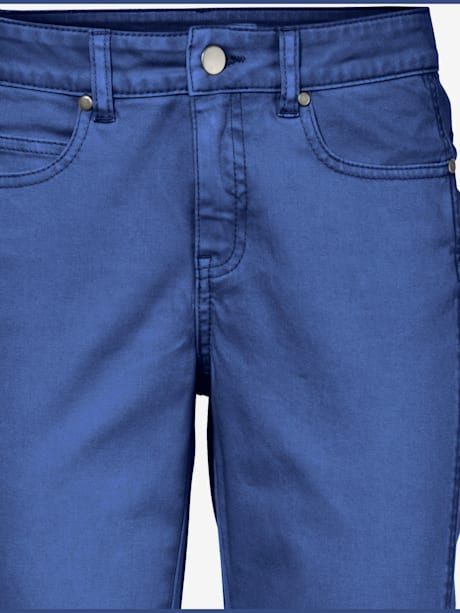 Pantalon effet ventre plat coupe skinny