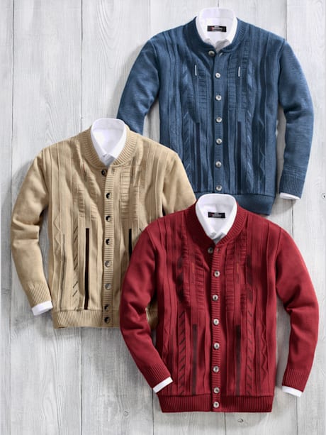 Veste en tricot thermorégulation