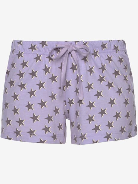 Lot de 2 pyjamas courts avec motif étoile