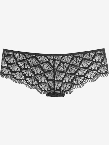Élégant panty avec dentelle coquillage