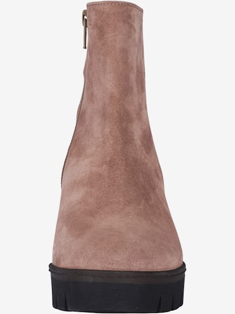 Bottines compensées cuir lisse de veau de qualité