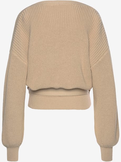 Veste cache-cœur en tricot veste en tricot à nouer