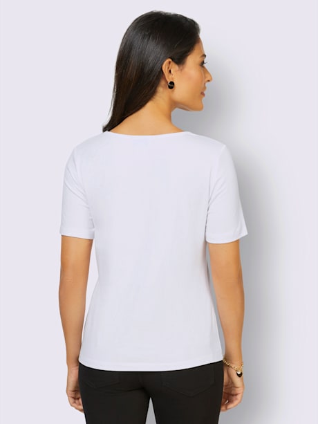 T-shirt en modal et coton ultra-doux avec modal