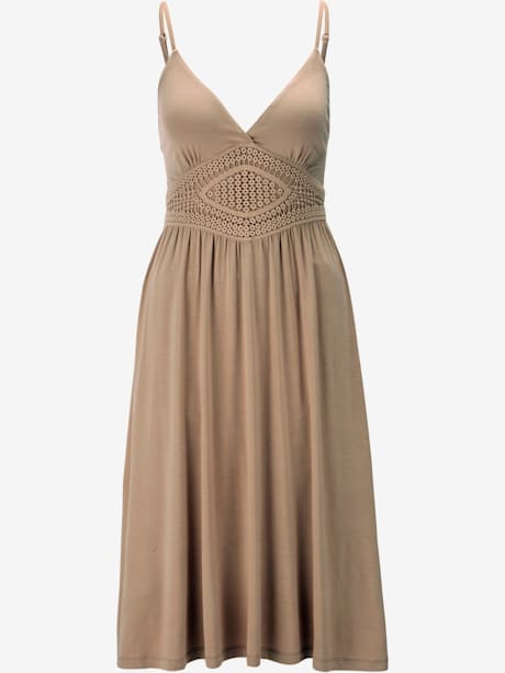 Robe en jersey look romantique