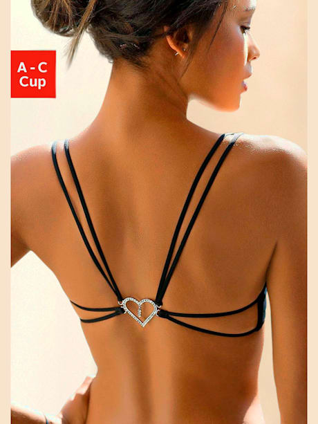 Soutien-gorge push-up soutien-gorge féminin aux détails fantaisie