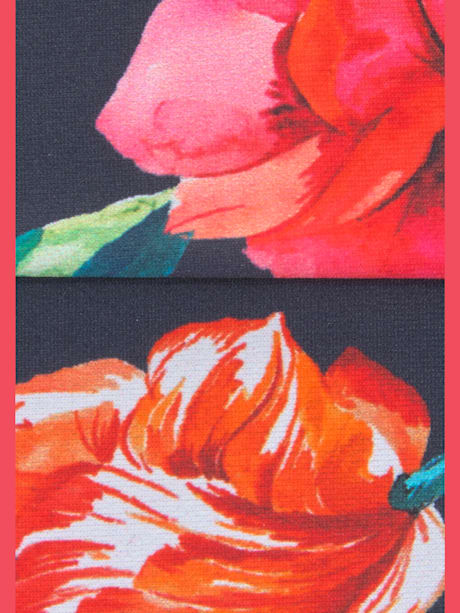 Bas de maillot de bain imprimé floral moderne