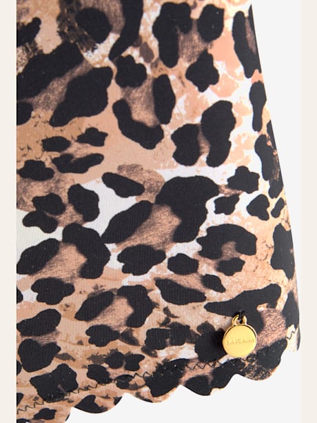 Maillot de bain imprimé léopard tendance