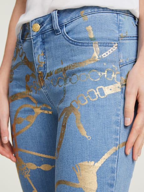 Jean push-up coupe skinny