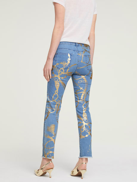 Jean push-up coupe skinny