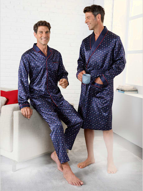 Pyjama qualité satin légèrement brillante