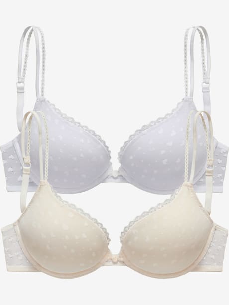Lot De 5 Paires De Coussinets De Soutien-gorge Amovibles - En Mousse Douce - Pour Push-up, Soutien-gorge De Sport, Maillot De Bain - 96% Nylon, 4% élasthanne