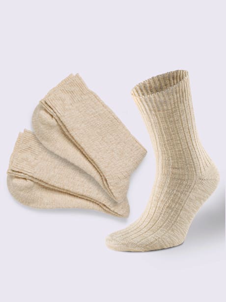 Socquettes pour dames agréable et chaud