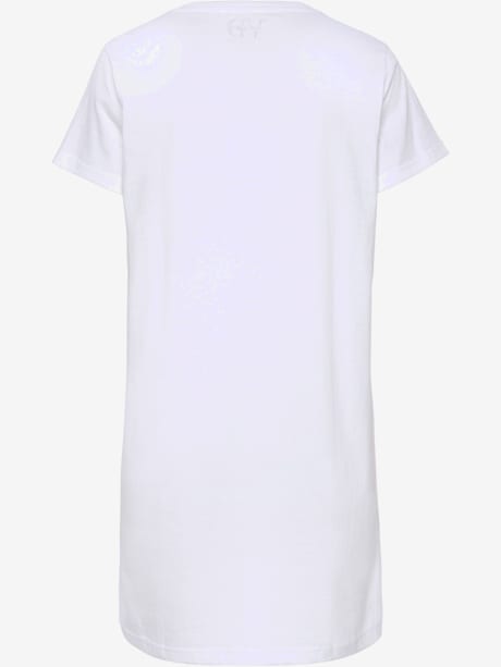 Chemise de nuit t-shirt de nuit avec imprimé devant
