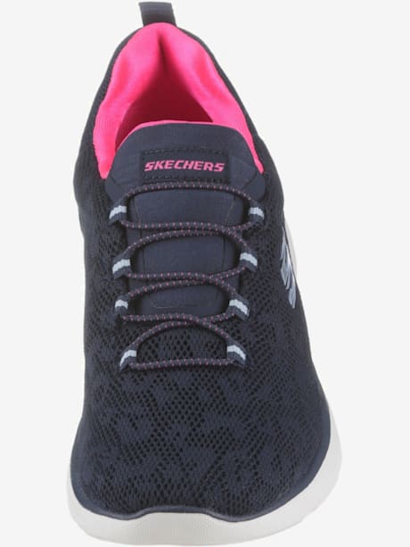 Sneakers slip on élastique facile à enfiler