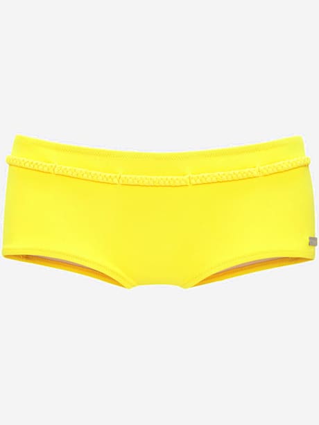 Bikini mini-short ceinture fantaisie tressée