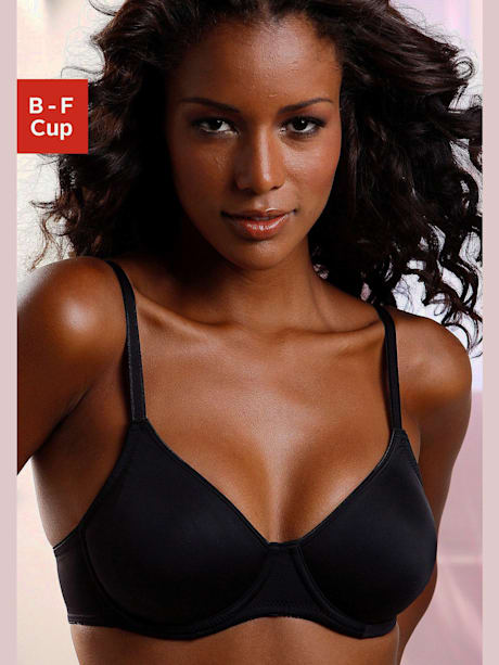 Soutien-gorge spécial t-shirt soutien-gorge à armatures, bonnets préformés sans couture