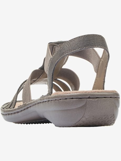 Sandales à brides superbes pierres fantaisie