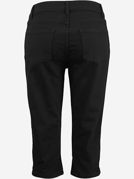 Pantalon 3/4 coupe 5 poches classique