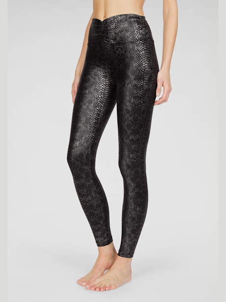 Legging à motifs avec imprimé animal