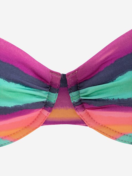 Haut de maillot de bain à armatures design élégant