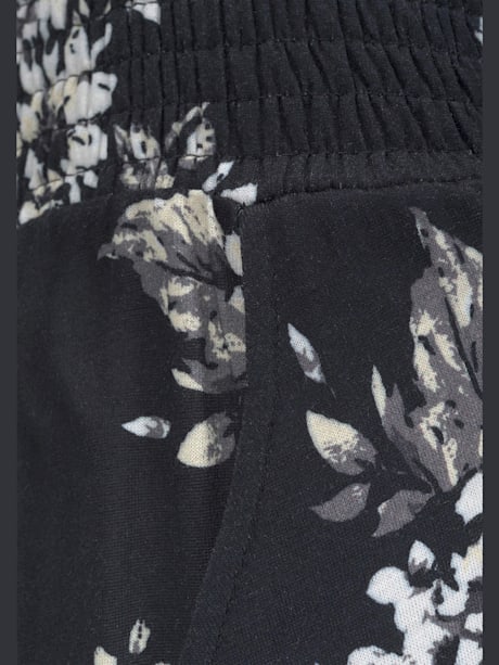 Pantalon de plage pantalon d'été en tissu avec imprimé floral