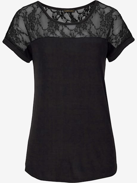 T-shirt de plage encolure ronde