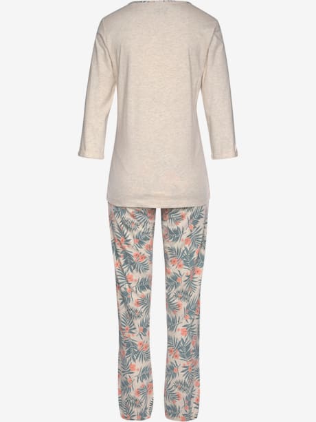 Pyjama avec pantalon imprimé