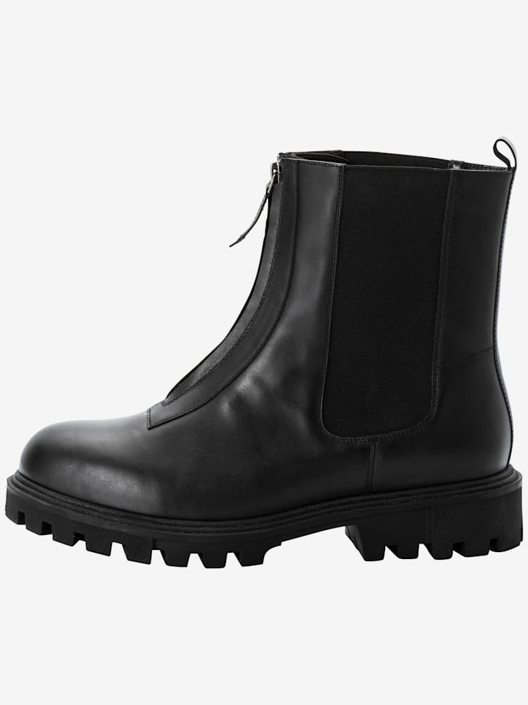 Bottines largeur g*, noir uni, taille 40, Sheego - helline