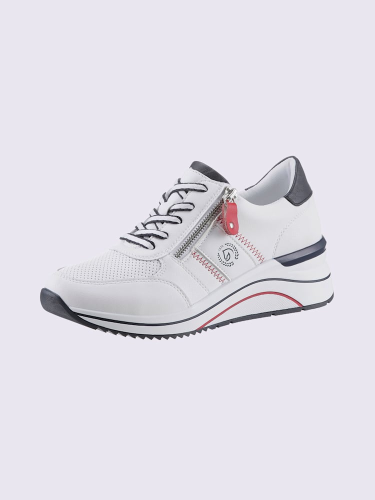 Sneakers largeur h*, couleur blanc, taille 38, marque Remonte - helline