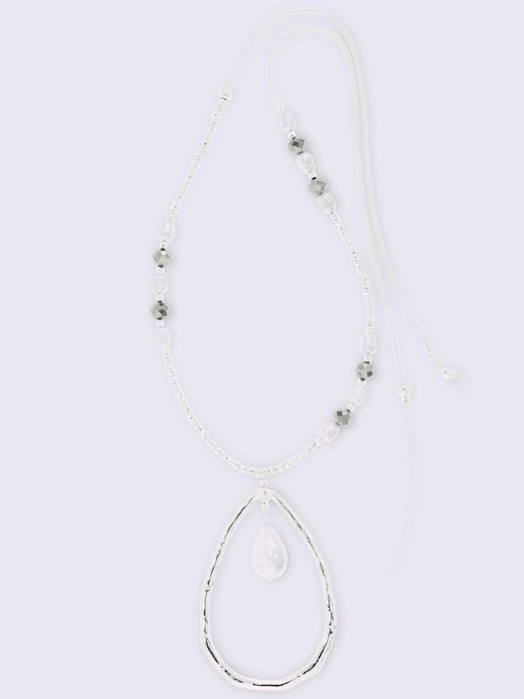 Collier un véritable petit bijou, couleur couleur argent, taille 0 - Witt