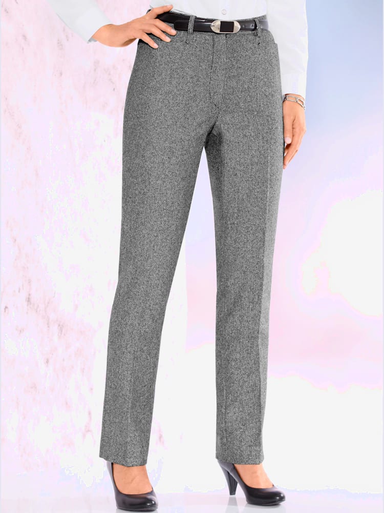 Pantalon d'hiver coupe féminine, couleur noir, taille 48, marque Come on - Witt