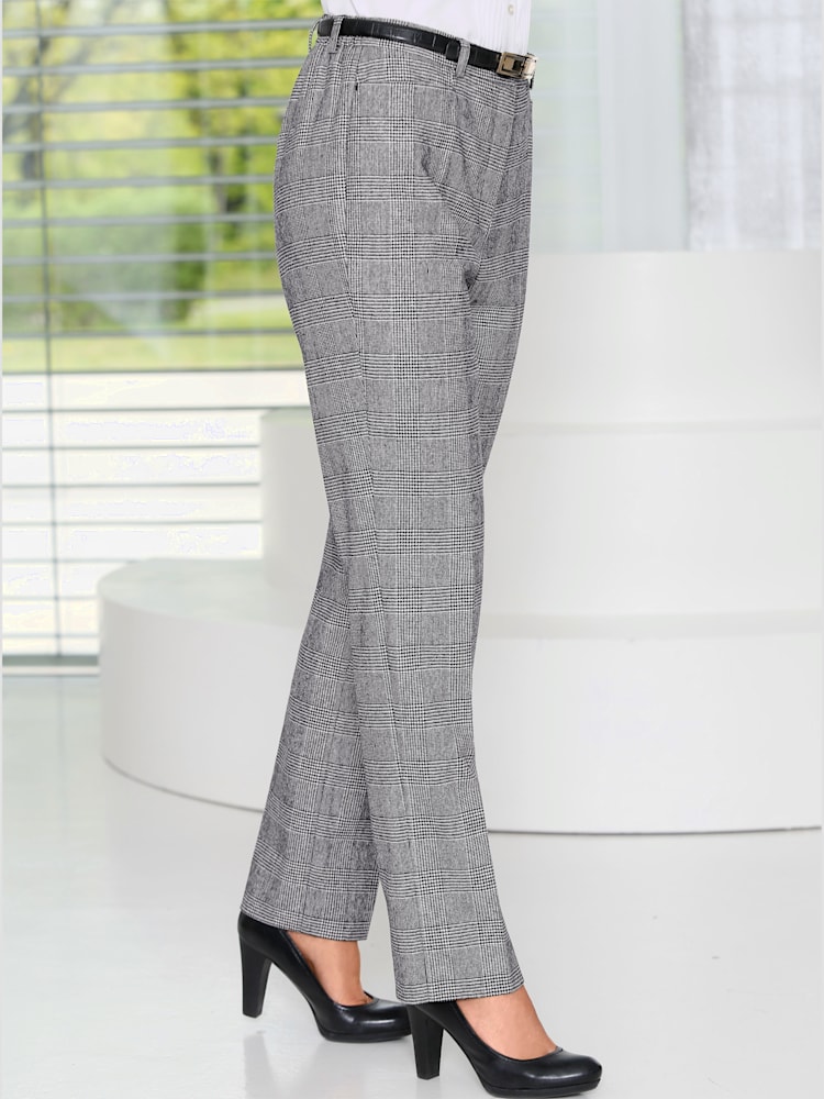 Pantalon d'hiver coupe féminine, couleur noir, taille 46, marque Come on - Witt